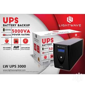 Onduleur electrique Lightwave / UPS 1000VA - 3000VA - Noir Puissance (VA)  1000 VA