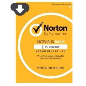 Norton antivirus deluxe 1 poste, 1 an