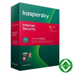 Kaspersky Internet Security - 4 Postes - 1 An