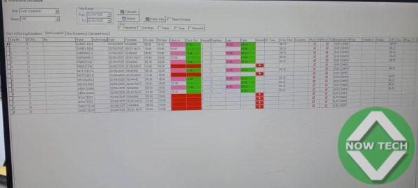 Service d'installation de pointeuse biometrique et Controle d'accès et GPS Express Au Cameroun