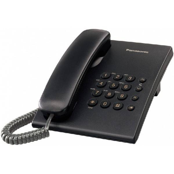 Téléphone fixe Panasonic KX-TS500MX RJ11 avec variation volume en vente au  Cameroun bon prix