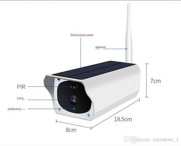 camera solaire autonome POWER Starlight full colore au en vente Cameroun