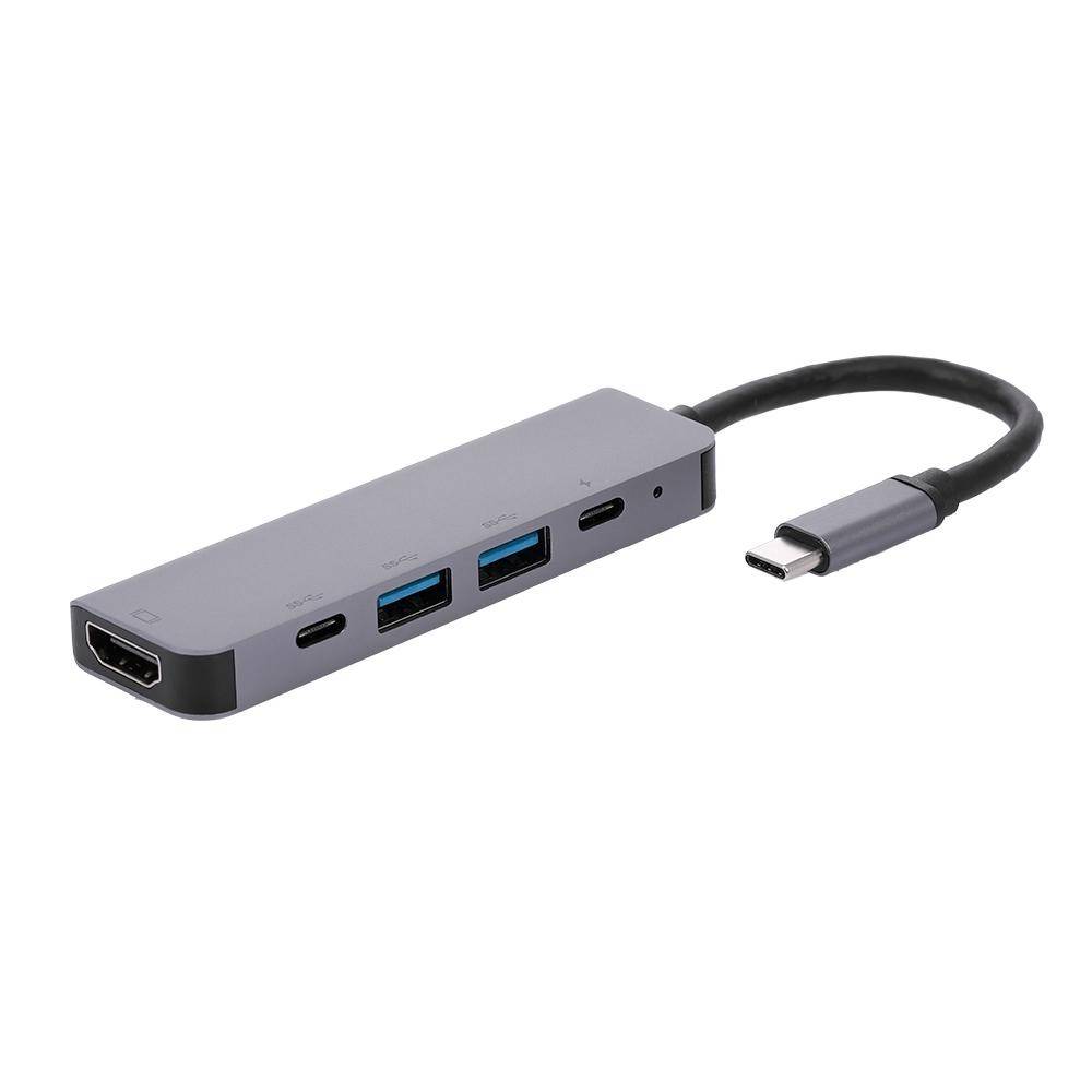 Mobility Lab - Adaptateur multiport USB-C vers HDMI, USB 3.0, USB-C