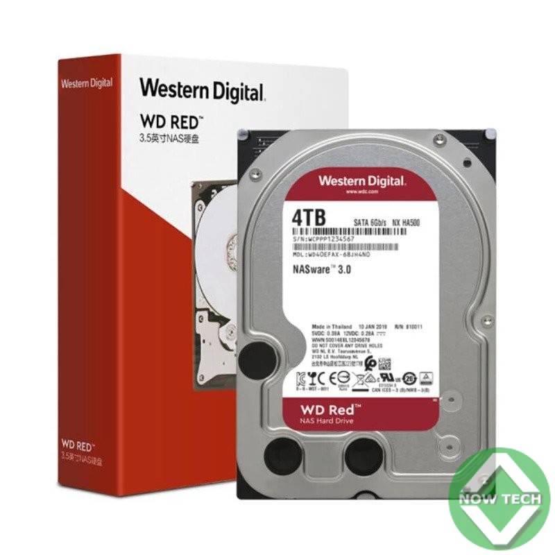Disque Dur Western Digital 1TB 3,5 SATA 6Gb/s 64MB NAS Red bon prix en  vente
