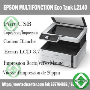 Imprimante Multifonction Epson EcoTank L2140 Couleur