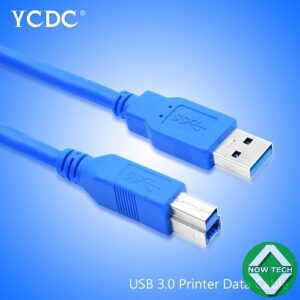 Câble USB 3.0 pour synchronisation de données, cordon pour imprimante 5 mètres