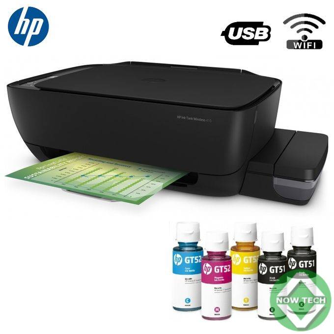 HP Ink Tank Wifi 415 Tout-en-1 Imprimante multifonctions couleur