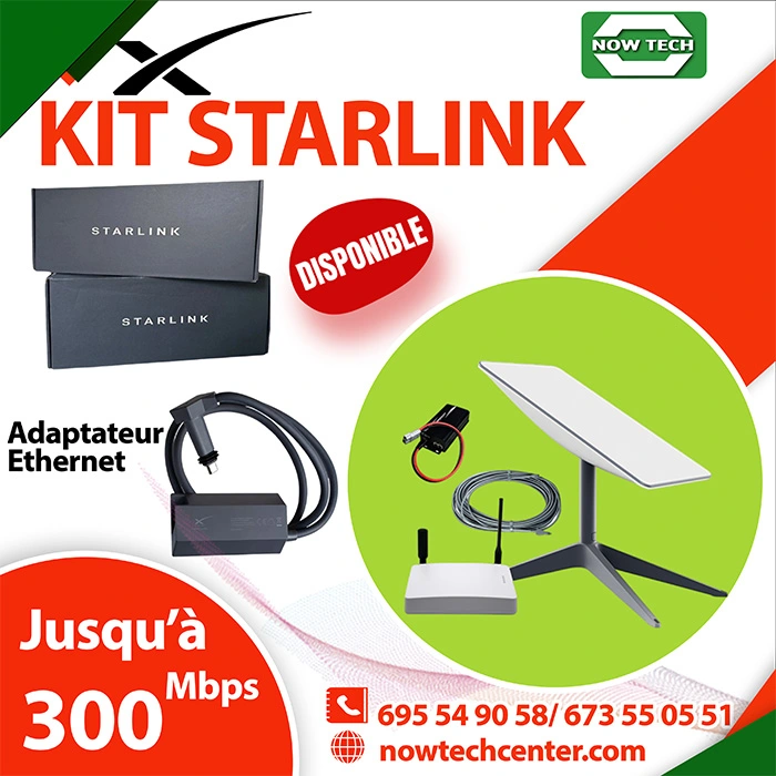 Offre spéciale : Kit Starlink à prix réduit pour un temps limité