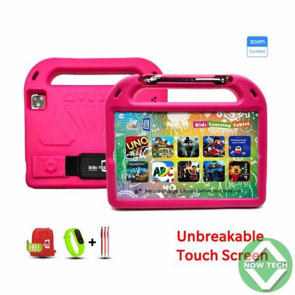 Tablette Android pour enfants Bebe-Tab B88 – ROM 256 Go – RAM 6 Go – 3000 mAh – Double SIM