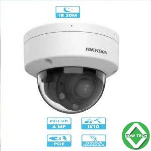 Caméra réseau dôme à focale variable Dual Light MD 2.0 4 MP Hikvision DS-2CD1743G2-LIZ(S)