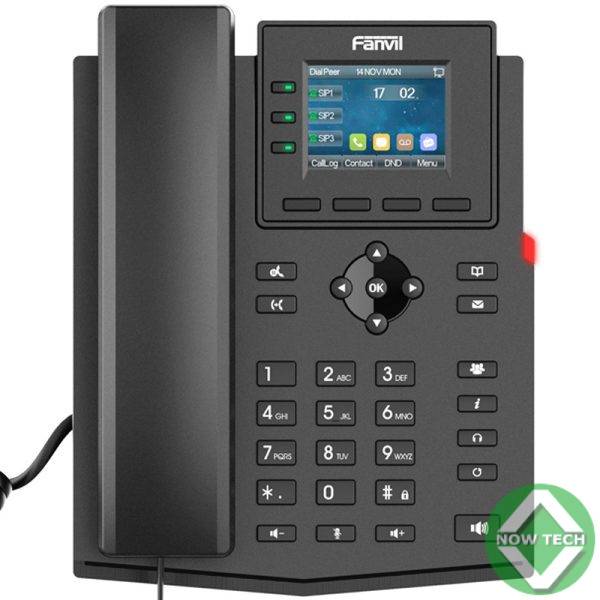 Téléphone IP Fanvil X303P avec écran couleur et une technologie de pointe bon prix en vente