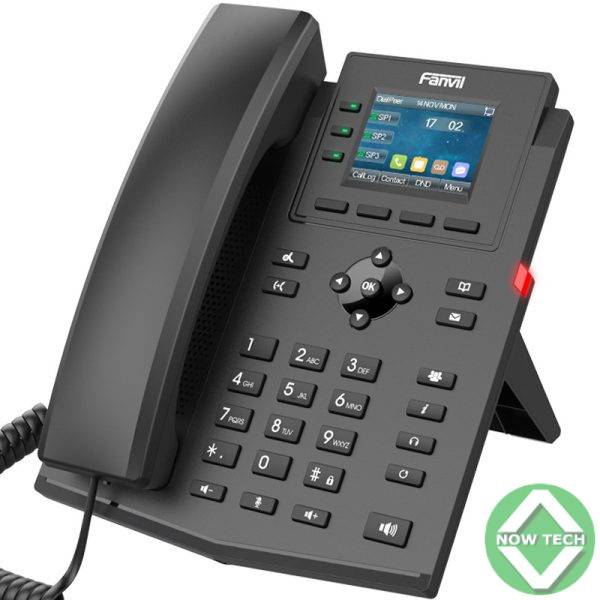 Téléphone IP Fanvil X303P avec écran couleur et une technologie de pointe bon prix en vente