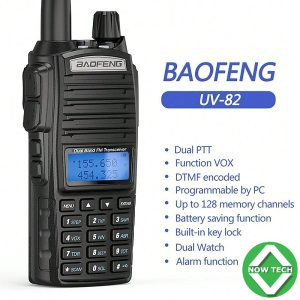 WALKIE TALKIE BOAFENG UV-82 5W RADIO HANDHELD