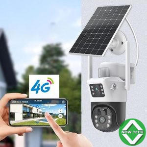 Camera solaire Smart 4G extérieur/interne avec application V380Pro bon