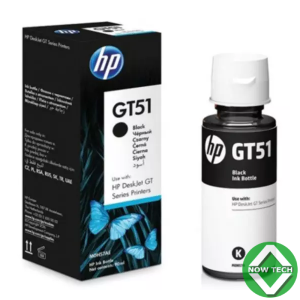 Bouteille D'encre noir (GHT51) Pour HP Smart Tank 585