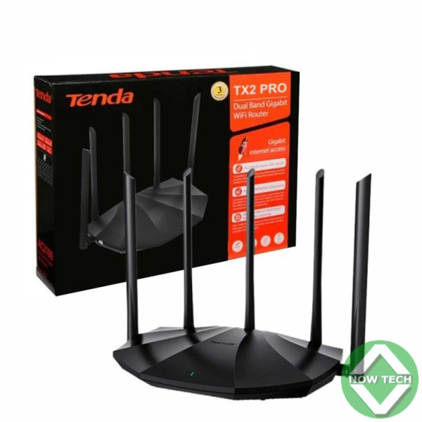 ROUTEUR TENDA TX2 PRO AX1500 Gigabit Ethernet