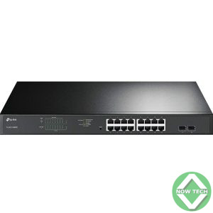 Switch TP-LINK 16 ports LT-CG1218MPE Samrt PoE Giga avec 2 ports SFP