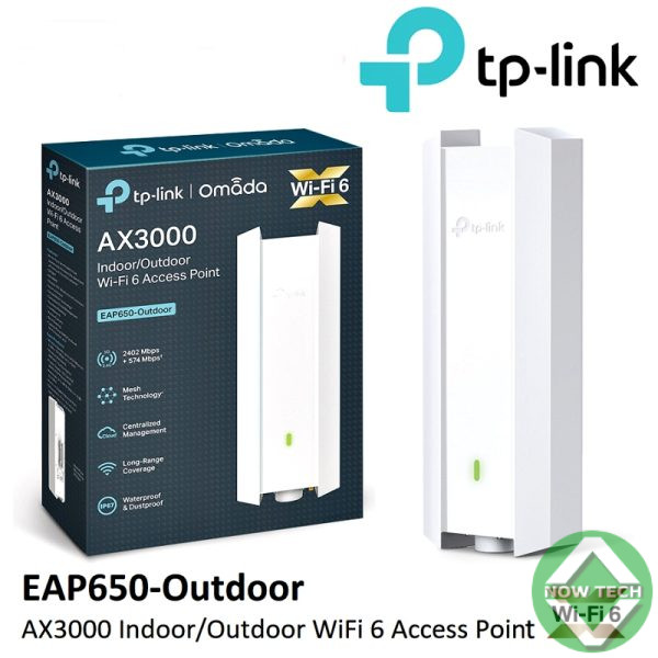 Point d'accès TP-LINK EAP650-Outdoor WiFi 6 AX3000