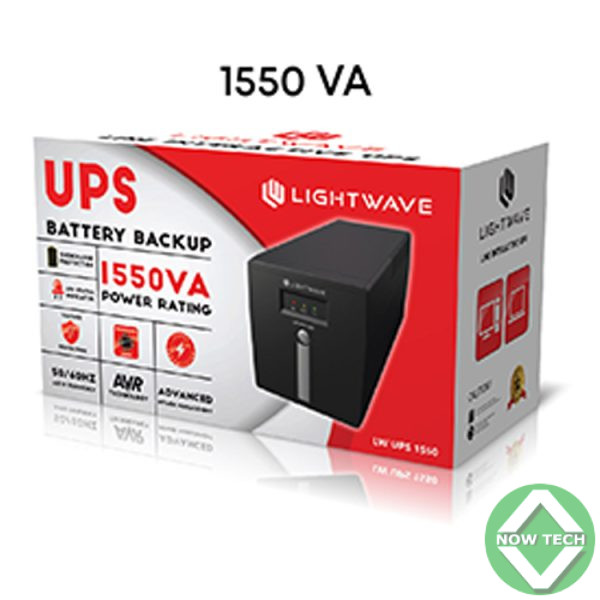 Onduleur lightwave UPS 1550Va line interactive bon prix en vente au Cameroun – Image 3