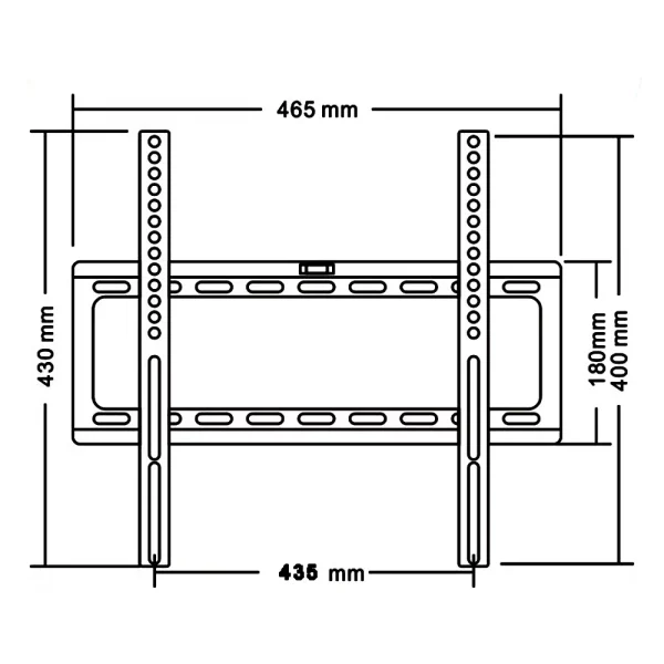 Support mural Skill Tech SN-45F pour téléviseur de 26 a 65 pouce en vente – Image 2