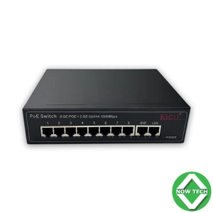 Switch Kico 8 ports méga Poe kico1008-8P avec 02 ports UPLINK en vente