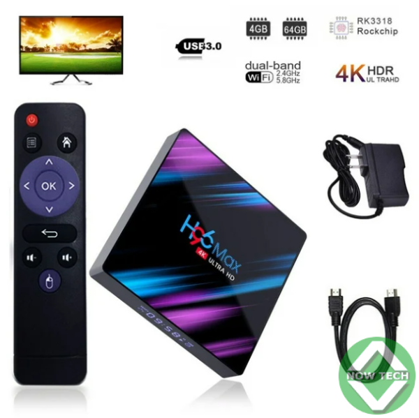 TV  box H96MAX 4K ULTRA HD bon prix en vente