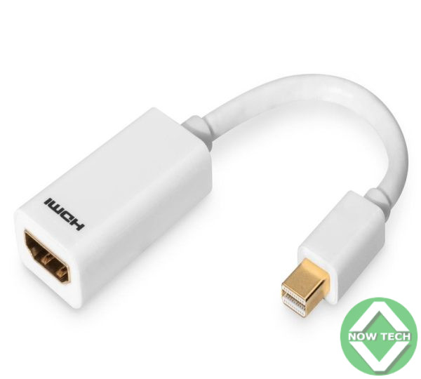 Adaptateur mini DisplayPort mâle vers HDMI femelle 4k 30Hz bon prix en vente
