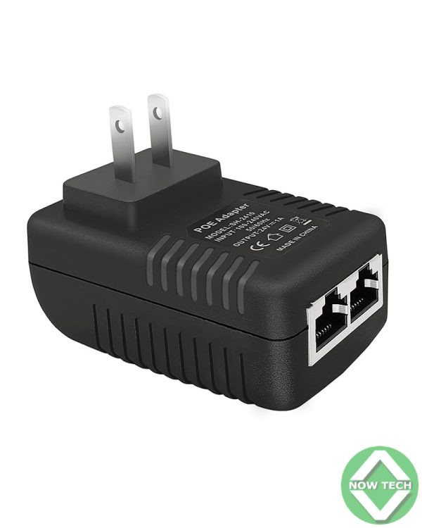 Injecteur POE Actif 24V 1A COMMANDO LightningPOWER  10/100/1000 Mbps Max 24W, Alimentation PoE bon prix en vente au cameroun