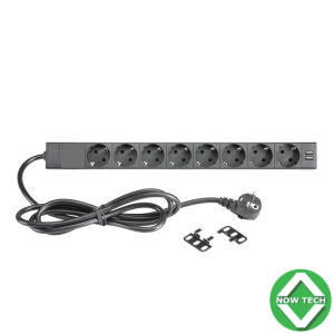 Rallonge Electrique Rackable  8 ports Français PDU bon prix en vente