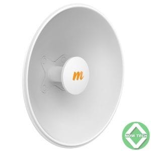 Antenne parabolique Mimosa N5-X25 à visser, 4,9–6,4 GHz, 25 dBi