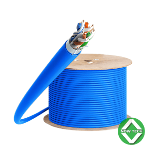 Rouleau CABLE RESEAU AXD FTP CAT6 indoor 305M 4*2*0.57mm 30% CCA