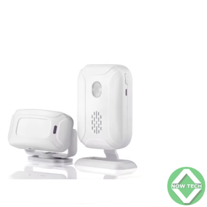 Sonnette sans fil KS-SF20R-PRO + alarme + détecteur de mouvement PIR bon prix en vente