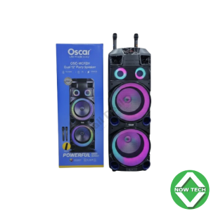 Haut parleur sans fil OSCAR OSC-WD12H + 2 micros  Bon prix en vente au Cameroun
